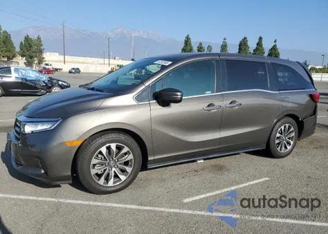 2022 Honda Odyssey Exl из США, поврежденный, VIN 5FNRL6H7XNB034734